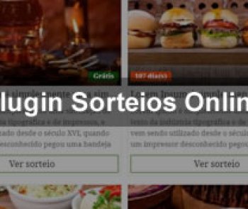 Plugin wordpress para adicionar sistema de sorteios online em seu site