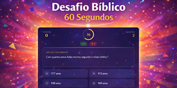 Desafio Bíblico 60 Segundos - Quiz Bíblico Interativo com Ranking e Shortcode