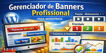 Gerenciador de Banners Profissional para WordPress