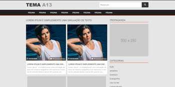 Tema wordpress adulto responsivo - A13