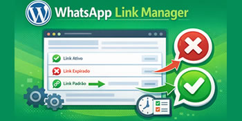 WhatsApp Link Manager - Verificador e Substituidor Automático de Links de Grupos