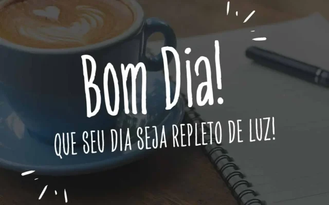 Que seu dia seja repleto de luz!